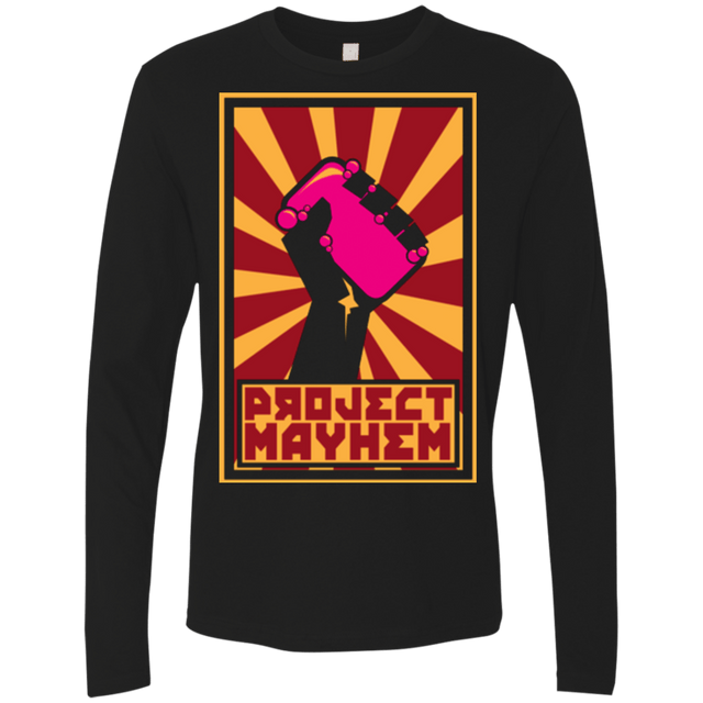 T-Shirts Black / Small Project Mayhem Men's Premium Long Sleeve