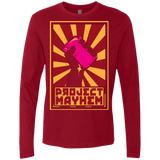 T-Shirts Cardinal / Small Project Mayhem Men's Premium Long Sleeve