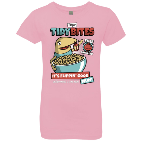 T-Shirts Light Pink / YXS PROPER TIDY BITES Girls Premium T-Shirt