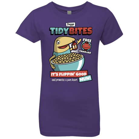 T-Shirts Purple Rush / YXS PROPER TIDY BITES Girls Premium T-Shirt