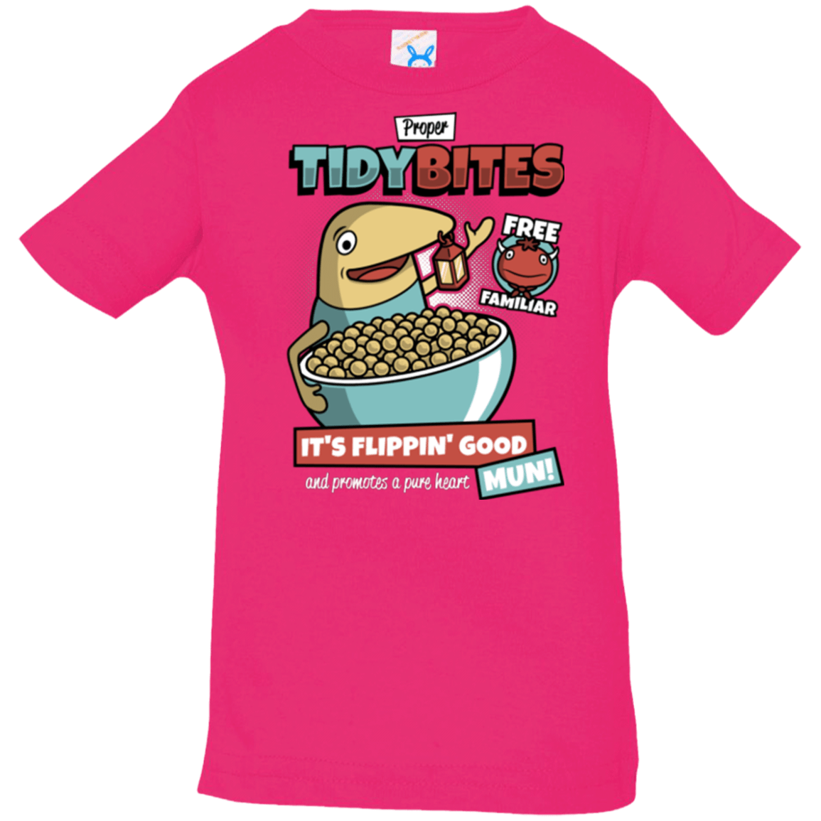 T-Shirts Hot Pink / 6 Months PROPER TIDY BITES Infant Premium T-Shirt