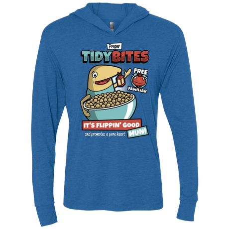 T-Shirts Vintage Royal / X-Small PROPER TIDY BITES Triblend Long Sleeve Hoodie Tee