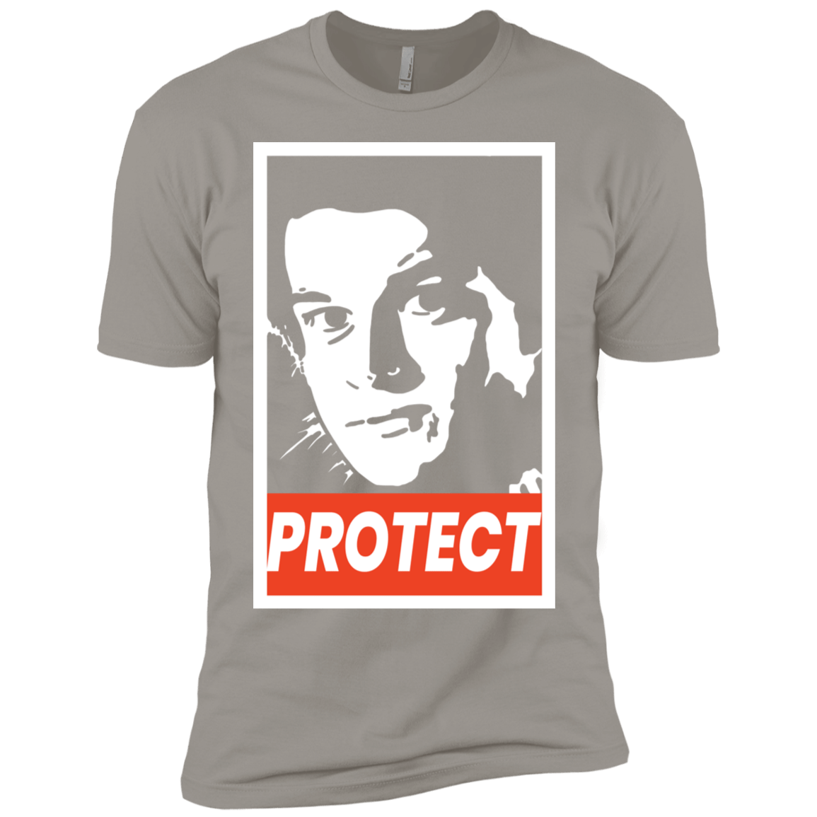 T-Shirts Light Grey / YXS PROTECT Boys Premium T-Shirt