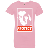 T-Shirts Light Pink / YXS PROTECT Girls Premium T-Shirt