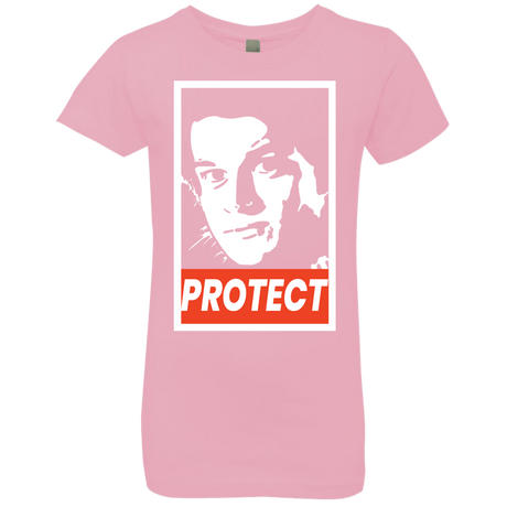 T-Shirts Light Pink / YXS PROTECT Girls Premium T-Shirt