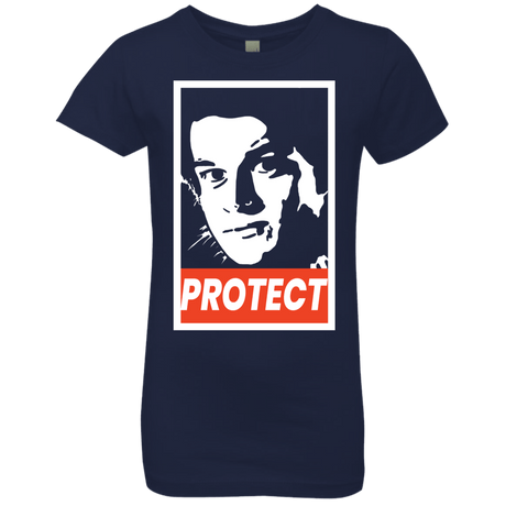 T-Shirts Midnight Navy / YXS PROTECT Girls Premium T-Shirt