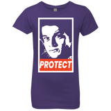 T-Shirts Purple Rush / YXS PROTECT Girls Premium T-Shirt