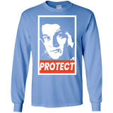 T-Shirts Carolina Blue / S PROTECT Men's Long Sleeve T-Shirt