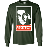 T-Shirts Forest Green / S PROTECT Men's Long Sleeve T-Shirt