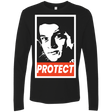 T-Shirts Black / S PROTECT Men's Premium Long Sleeve