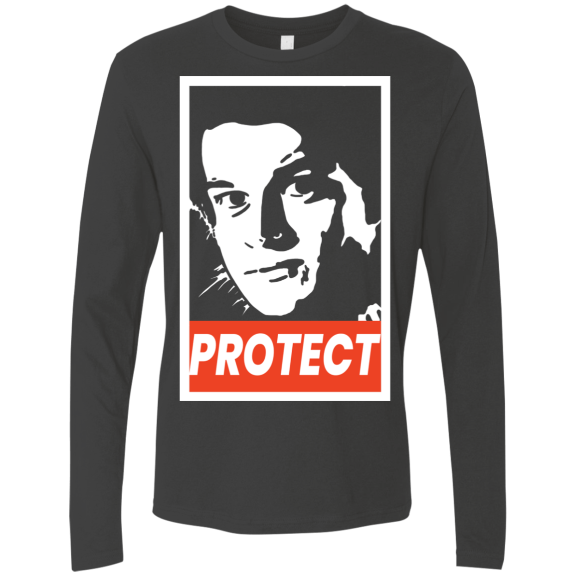 T-Shirts Heavy Metal / S PROTECT Men's Premium Long Sleeve