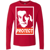 T-Shirts Red / S PROTECT Men's Premium Long Sleeve