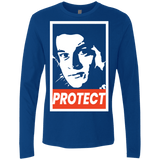 T-Shirts Royal / S PROTECT Men's Premium Long Sleeve