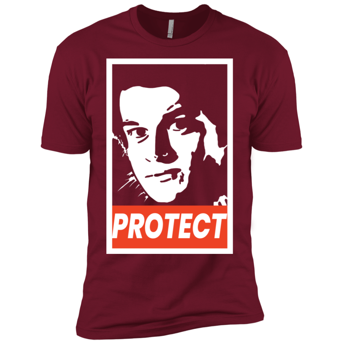 T-Shirts Cardinal / X-Small PROTECT Men's Premium T-Shirt