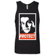 T-Shirts Black / S PROTECT Men's Premium Tank Top