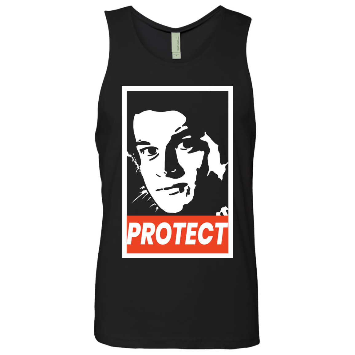 T-Shirts Black / S PROTECT Men's Premium Tank Top