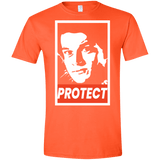 T-Shirts Orange / S PROTECT Men's Semi-Fitted Softstyle