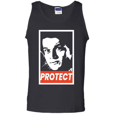 T-Shirts Black / S PROTECT Men's Tank Top