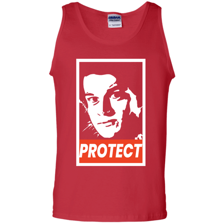T-Shirts Red / S PROTECT Men's Tank Top