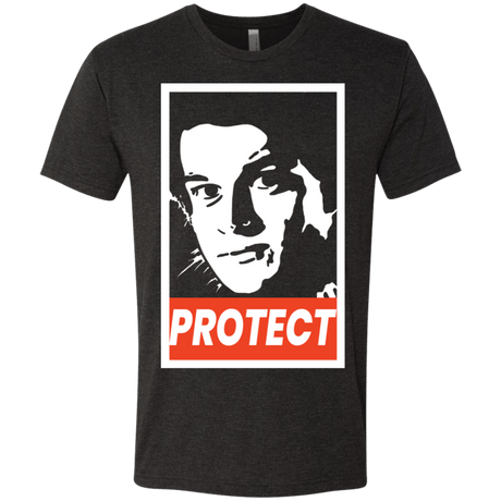 T-Shirts Vintage Black / S PROTECT Men's Triblend T-Shirt