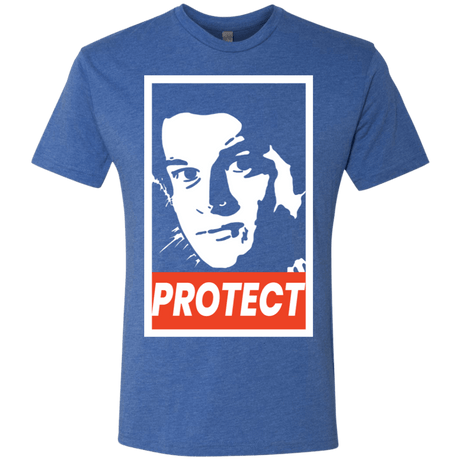 T-Shirts Vintage Royal / S PROTECT Men's Triblend T-Shirt