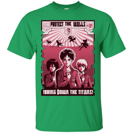T-Shirts Irish Green / Small Protect the Walls T-Shirt