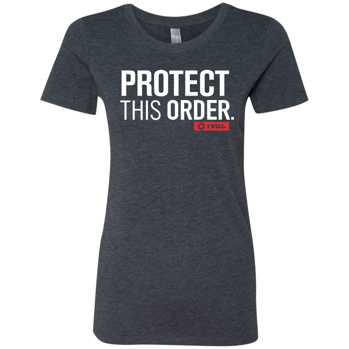 T-Shirts Vintage Navy / Small Protect This Order Women's Triblend T-Shirt