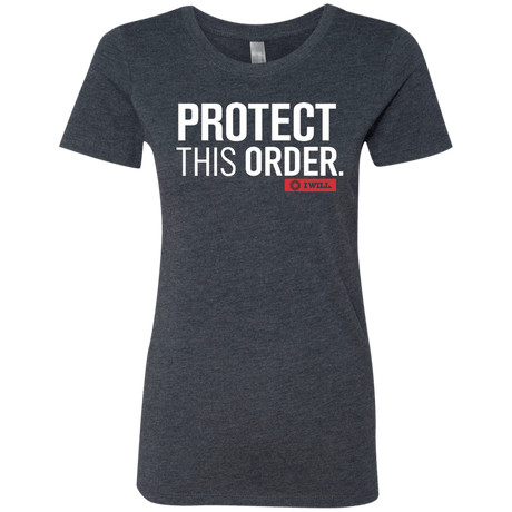 T-Shirts Vintage Navy / Small Protect This Order Women's Triblend T-Shirt