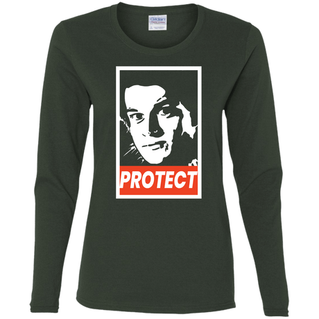 T-Shirts Forest / S PROTECT Women's Long Sleeve T-Shirt