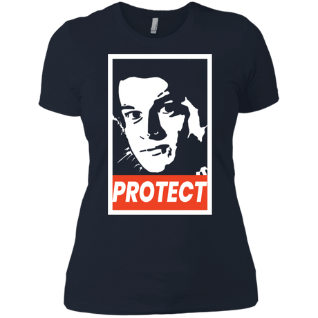 T-Shirts Midnight Navy / X-Small PROTECT Women's Premium T-Shirt