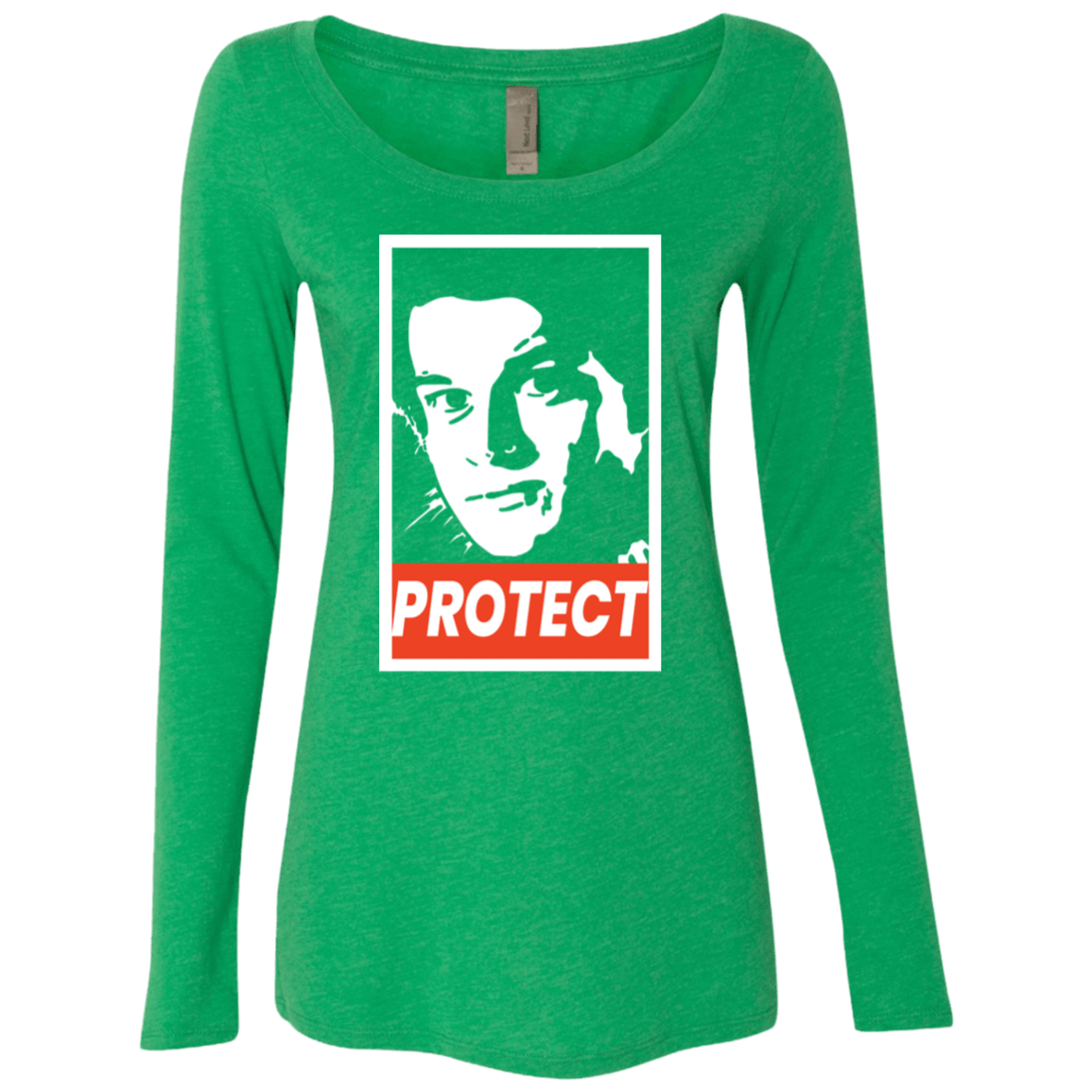 T-Shirts Envy / S PROTECT Women's Triblend Long Sleeve Shirt