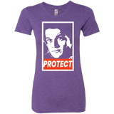 T-Shirts Purple Rush / S PROTECT Women's Triblend T-Shirt