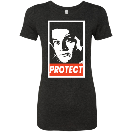 T-Shirts Vintage Black / S PROTECT Women's Triblend T-Shirt