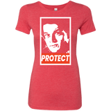 T-Shirts Vintage Red / S PROTECT Women's Triblend T-Shirt
