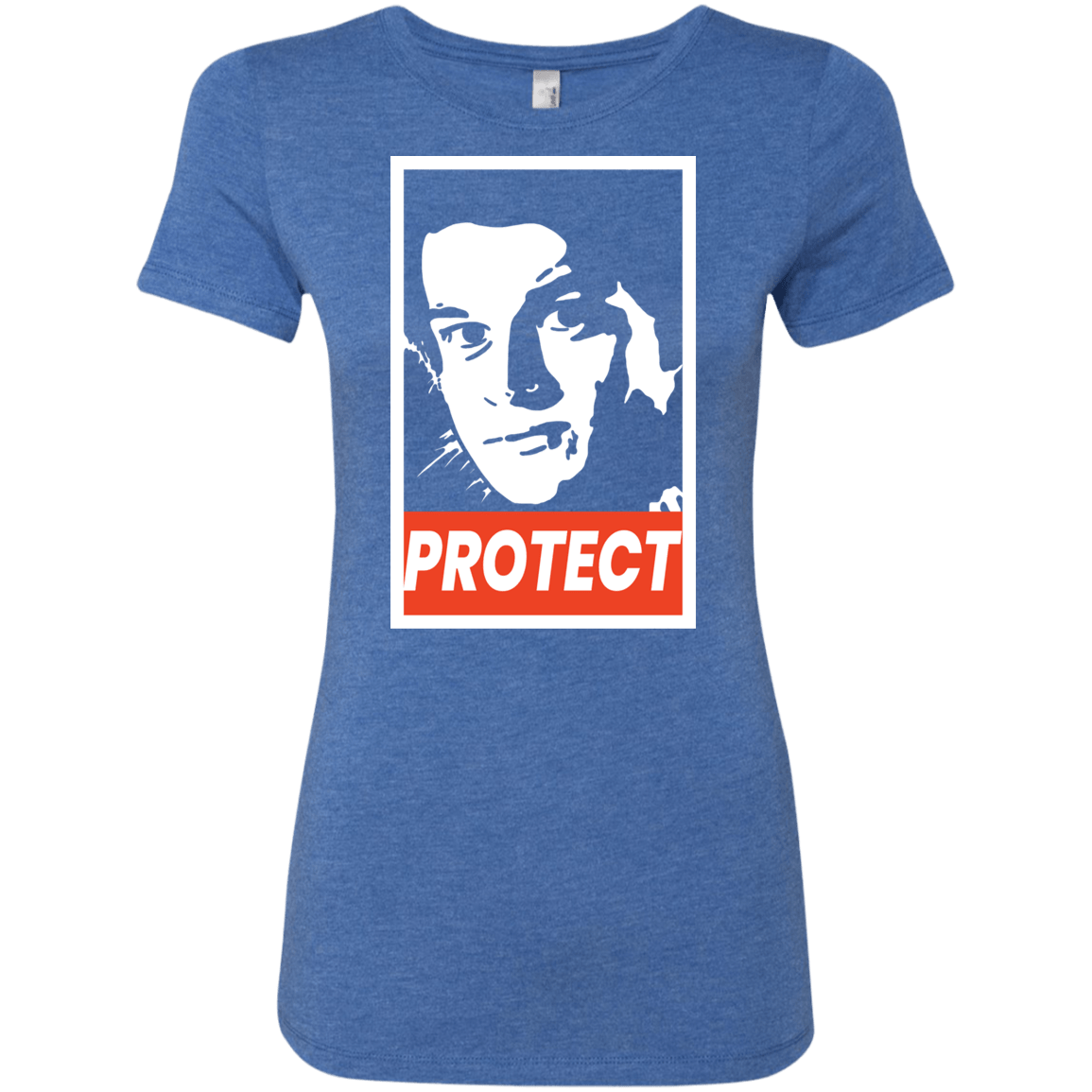 T-Shirts Vintage Royal / S PROTECT Women's Triblend T-Shirt