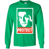 T-Shirts Irish Green / YS PROTECT Youth Long Sleeve T-Shirt