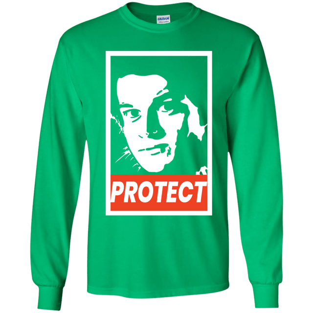 T-Shirts Irish Green / YS PROTECT Youth Long Sleeve T-Shirt
