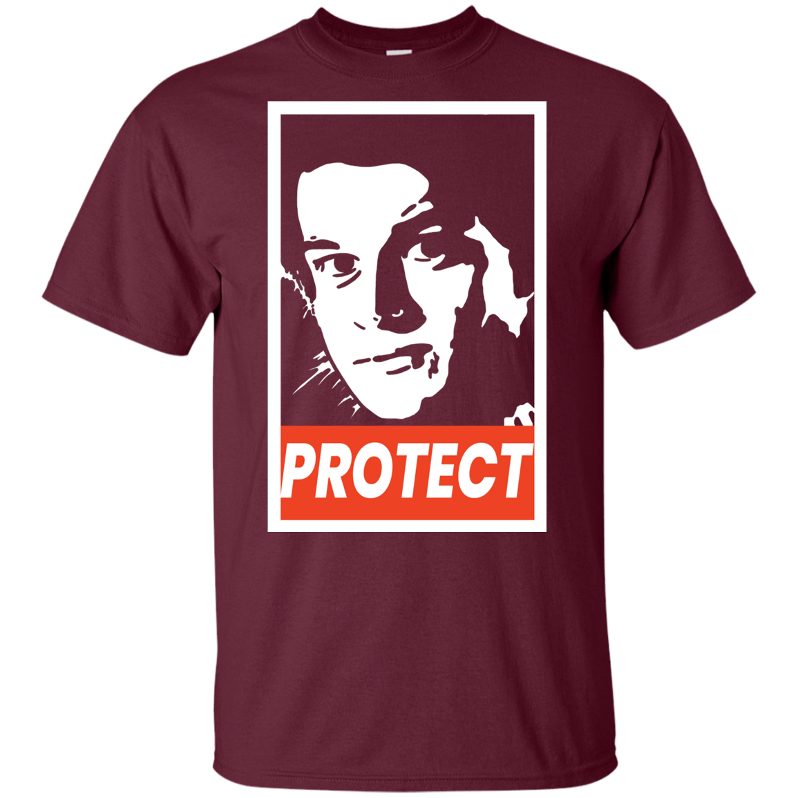 T-Shirts Maroon / YXS PROTECT Youth T-Shirt