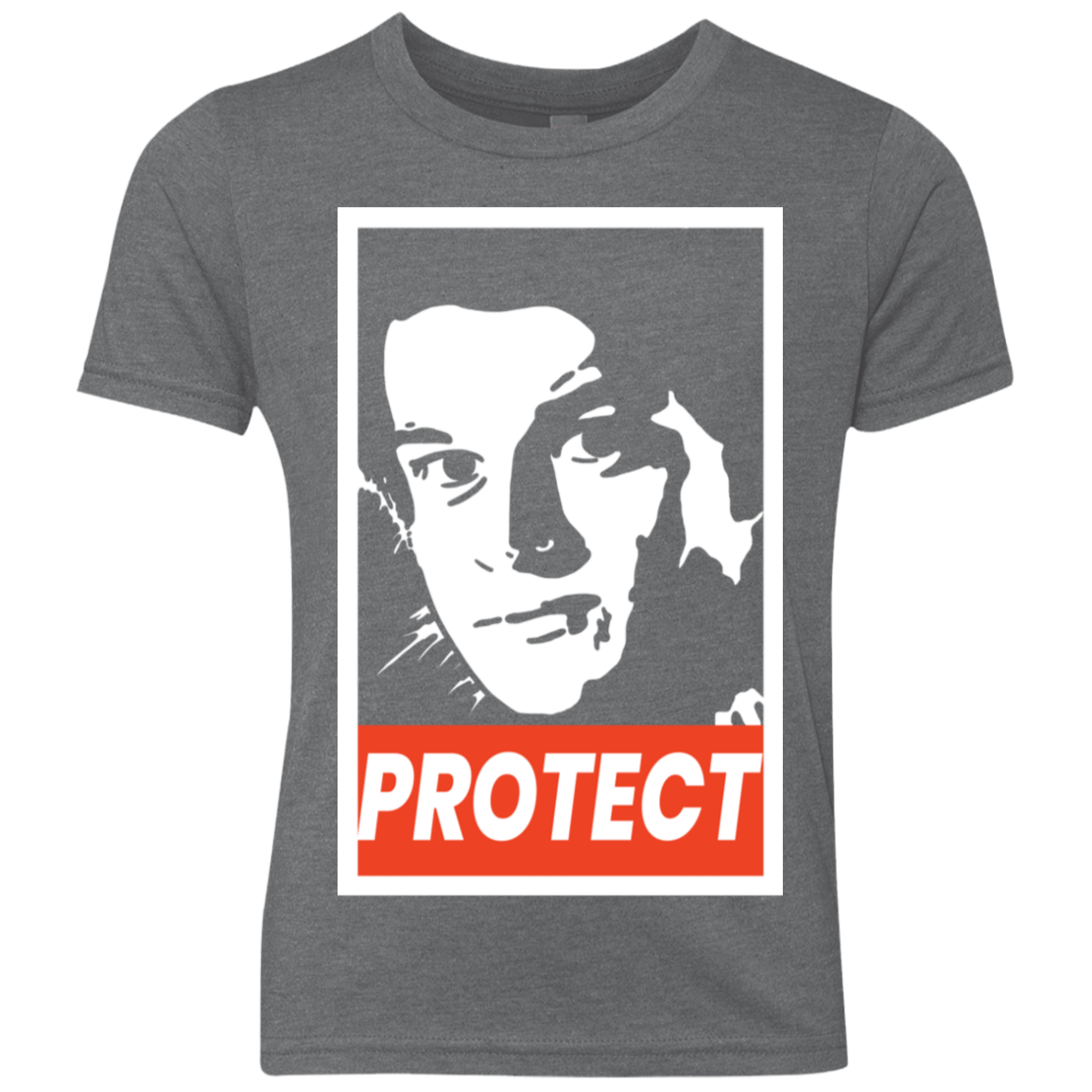 T-Shirts Premium Heather / YXS PROTECT Youth Triblend T-Shirt