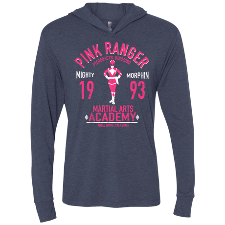 T-Shirts Vintage Navy / X-Small Pterodactyl Ranger Triblend Long Sleeve Hoodie Tee