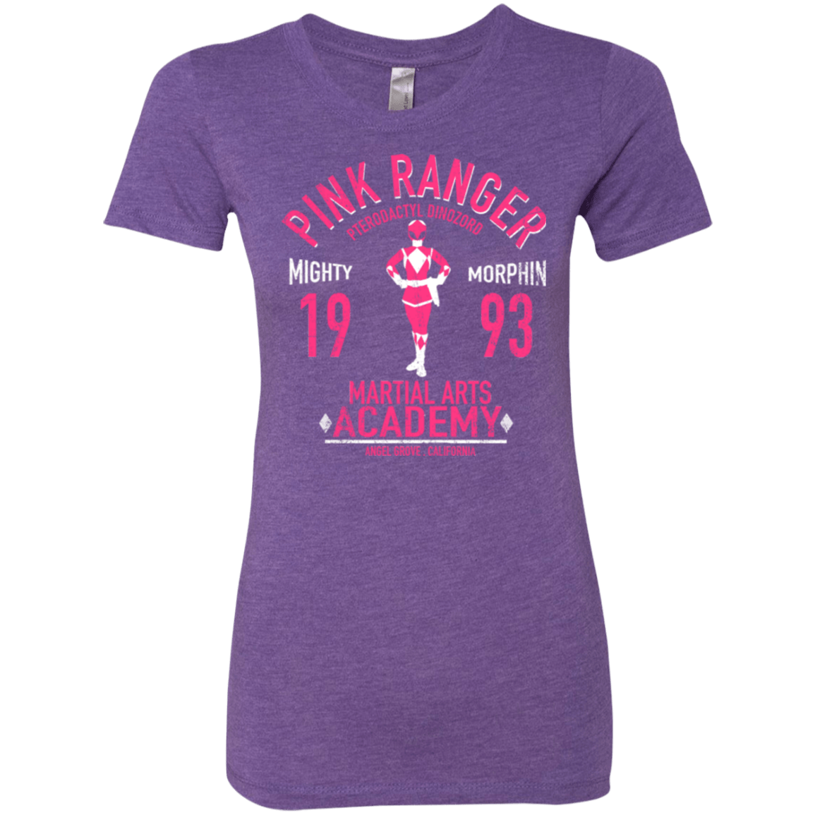 T-Shirts Purple Rush / Small Pterodactyl Ranger Women's Triblend T-Shirt