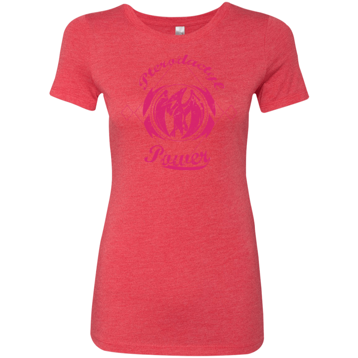 T-Shirts Vintage Red / Small Pterodactyl Women's Triblend T-Shirt