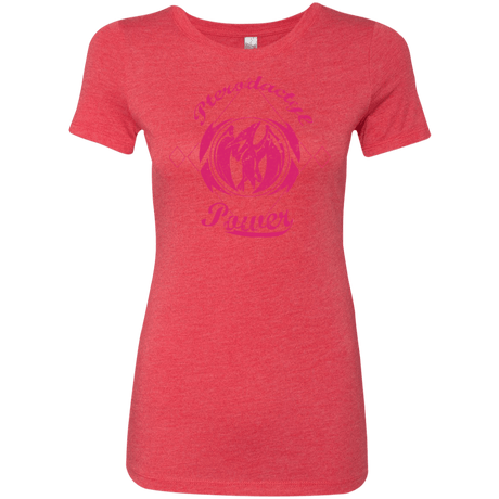 T-Shirts Vintage Red / Small Pterodactyl Women's Triblend T-Shirt