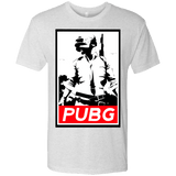 T-Shirts Heather White / Small PUBG Men's Triblend T-Shirt