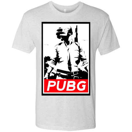 T-Shirts Heather White / Small PUBG Men's Triblend T-Shirt