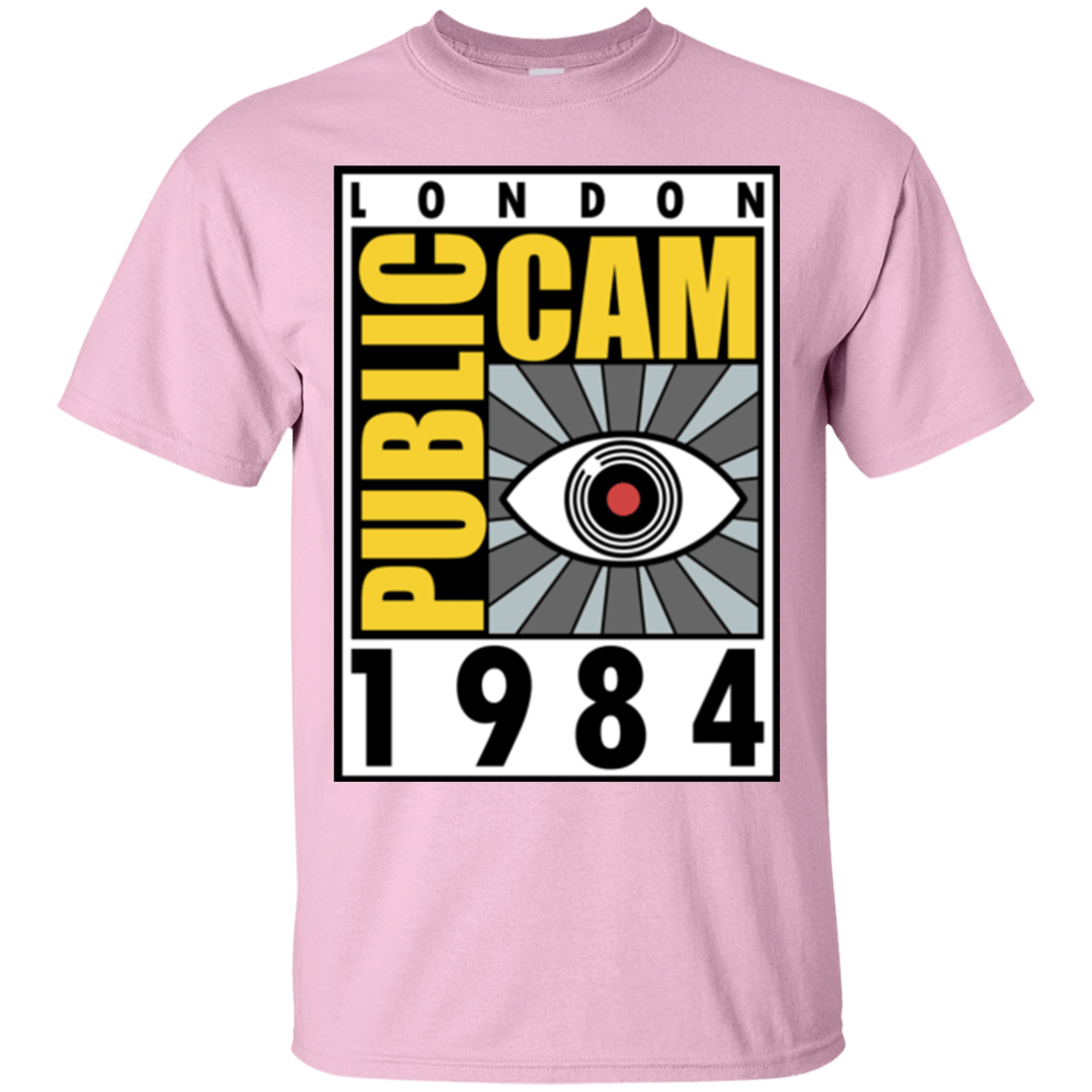 T-Shirts Light Pink / Small Public Cam T-Shirt