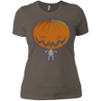 T-Shirts Warm Grey / X-Small Pumpkin Head Women's Premium T-Shirt
