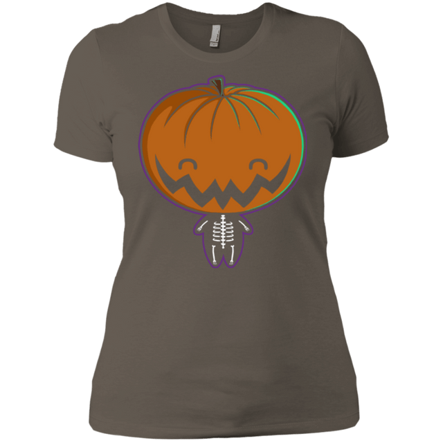 T-Shirts Warm Grey / X-Small Pumpkin Head Women's Premium T-Shirt