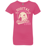 T-Shirts Hot Pink / YXS Puppy Howling Girls Premium T-Shirt