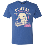 T-Shirts Vintage Royal / Small Puppy Howling Men's Triblend T-Shirt